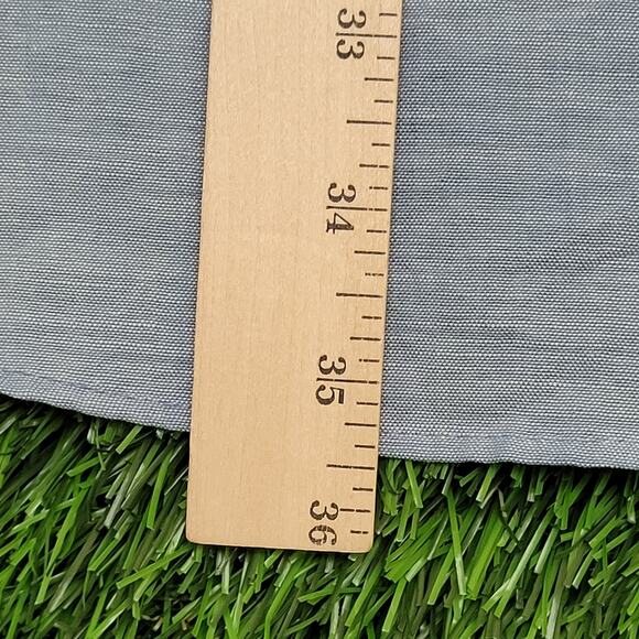 Vintage 70s MOD Pearl-Snap Shirt Large 24x35 Long-Tails - Picture 6 of 10